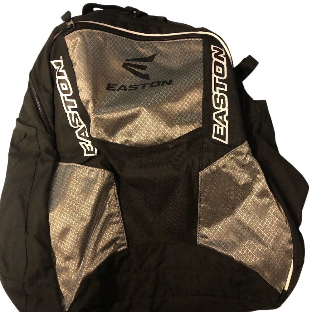 Easton Rampage Bat Pack Backpack Black/Silver Baseball Softball‎ Bag